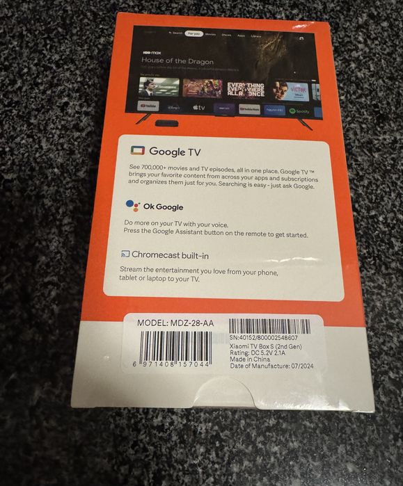 Xiaomi TV Box S - Nova