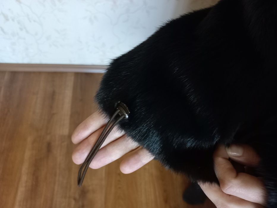 Шикарна шубка з нутрії