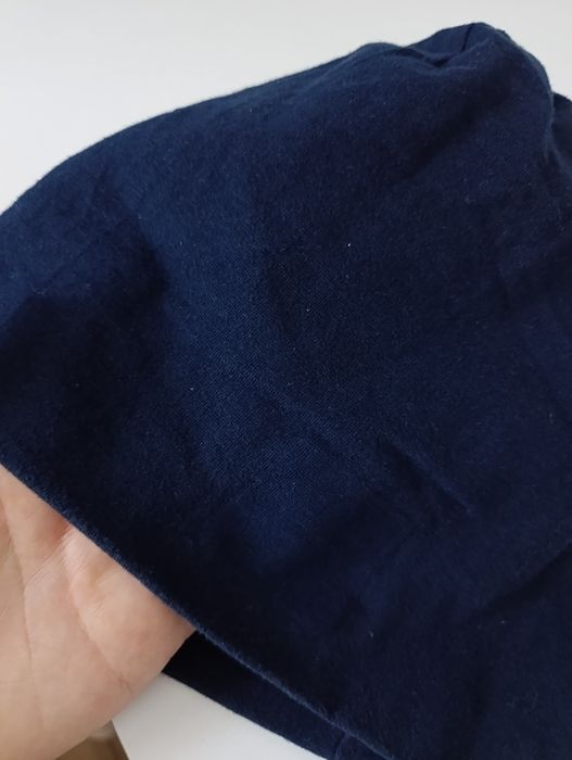 Czapka na głowę granatowa