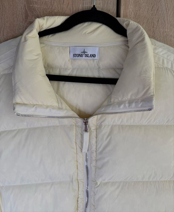 Stone Island Garment Dyed Down Gilet Puffer Vest