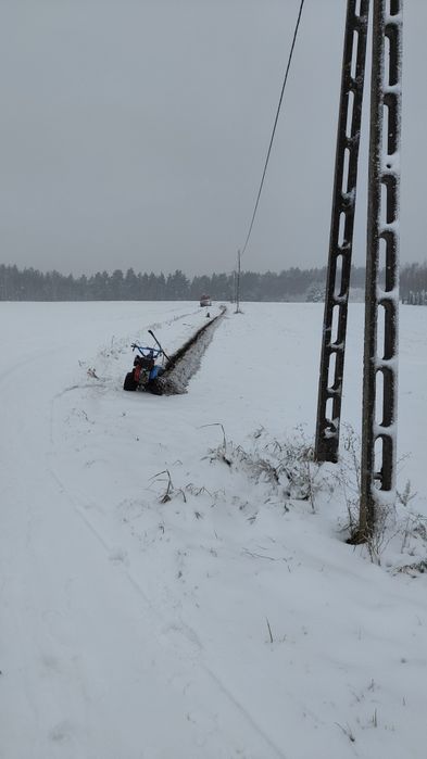 Wykopy liniowe koparka łańcuchowa