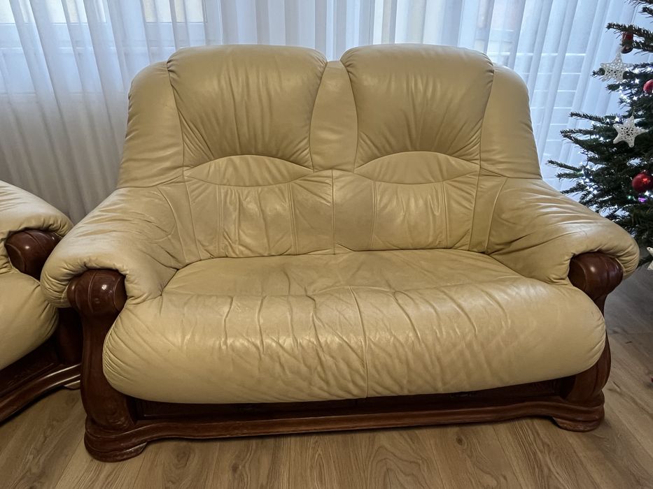 Meble wypoczynkowe skórzane