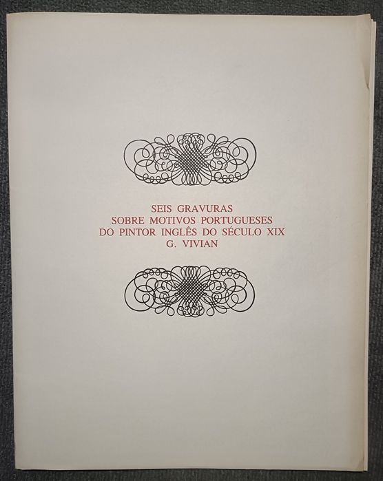 Seis Gravuras sobre Motivos Portugueses de pintor inglês do século XIX