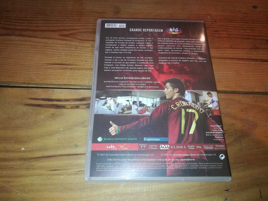PLANETA RONALDO	DVD (áudio Português)