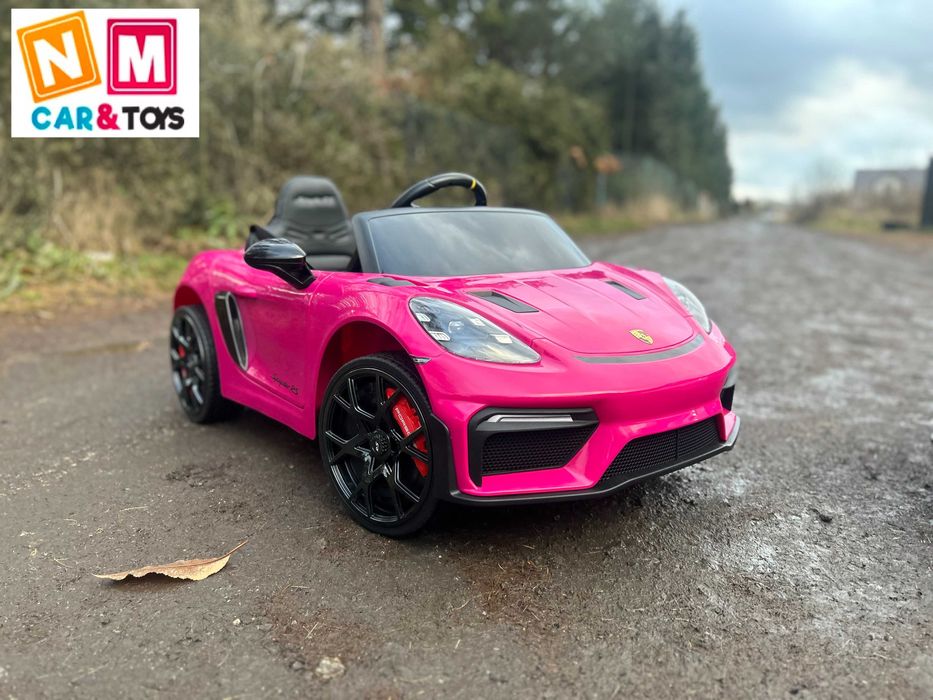 Auto PORSCHE 718 NOWOŚĆ Samochód Autko Pojazd na akumulator dla dzieci