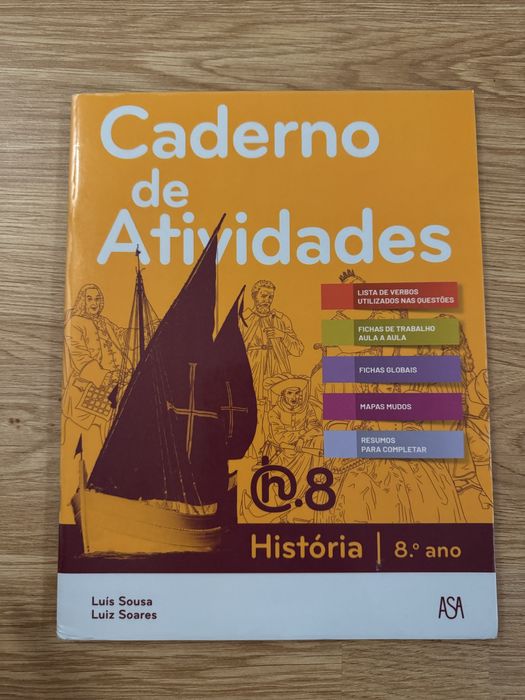Livro de fichas Historia 8°ano ASA