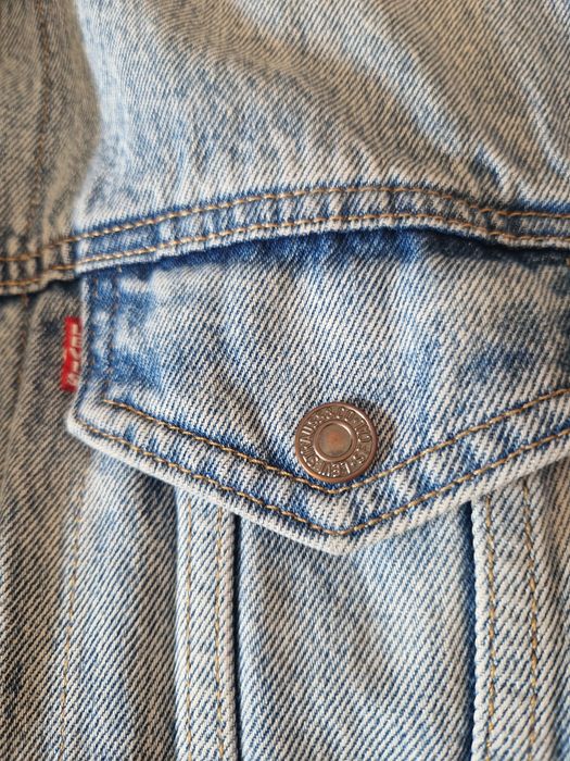 Blusão feminino de ganga em excelente estado