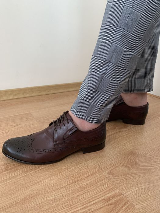 Туфлі чоловічі шкіряні Respect