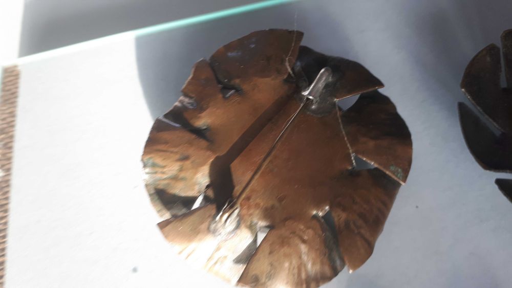 zestaw starych broszek prl / sześć sztuk