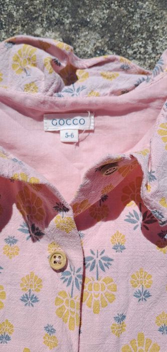 Vestido florido Gocco 6 anos