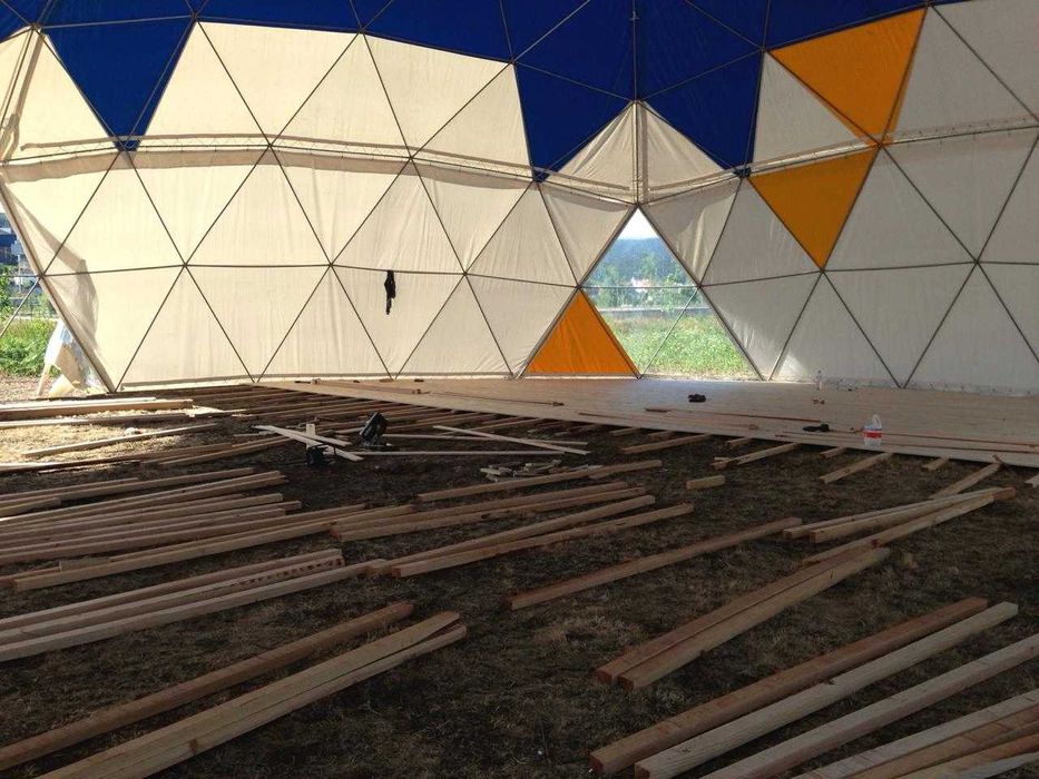 Tenda Eventos Geodésica DOME – 10 Metros de Altura | Usada como Nova