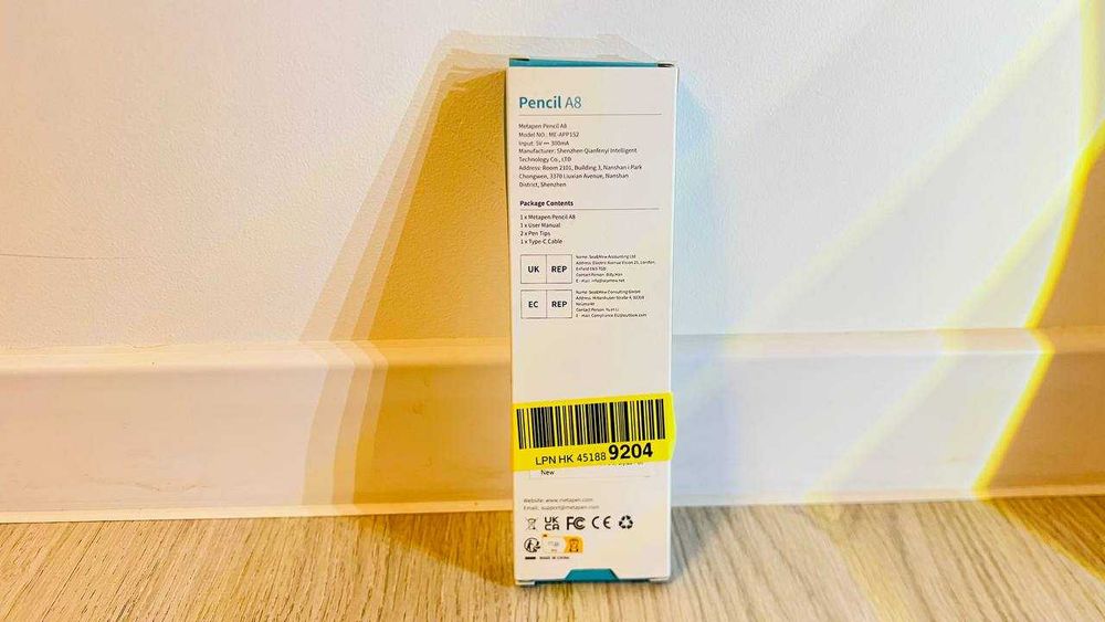 Стилус Metapen Pencil A8 ME-APP152 для Apple iPad USB-C Palm Rejection Apple Pencil аналог ручка для планшета для рисования айпад айпед епл эпл