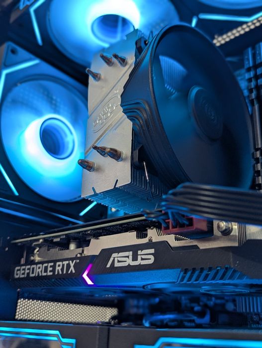 RTX ON! Комп'ютер RTX 3060 12Gb / Ryzen 5-5500 / 32gb DDR4 / SSD 1tb