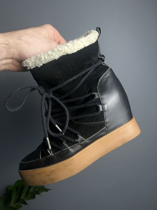 Sniegowce damskie na platformie