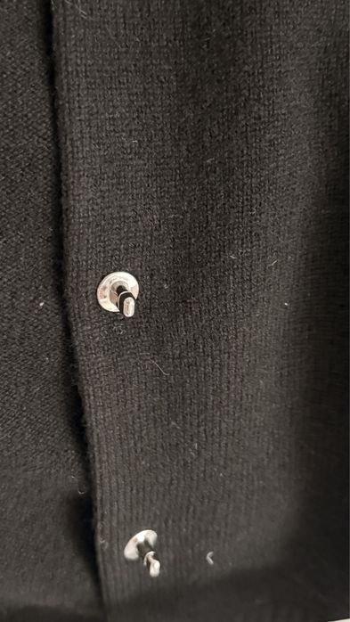 Sweter Chanel Kaszmirowy Czarny/Black