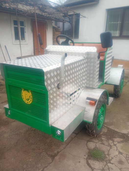 Трактор саморобний.