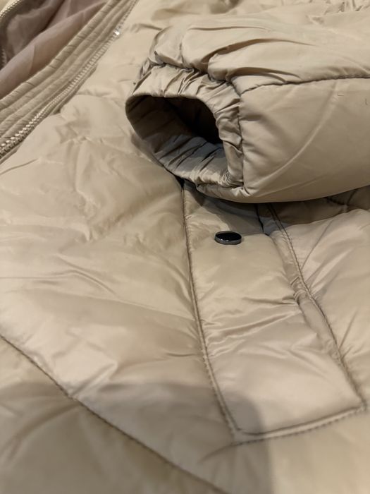 Vero moda пуховик коричневий