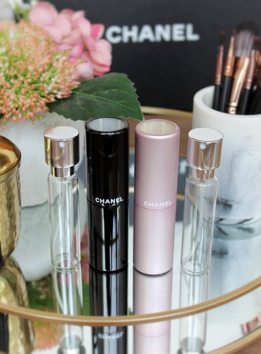 Vaporizador de perfume chanel recarregável (portátil), novo