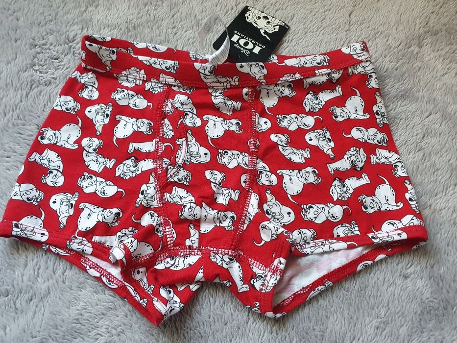 Nowe chłopięce bokserki marki Tezenis rozmiar 6-7lat 101Dalmatyńczyków