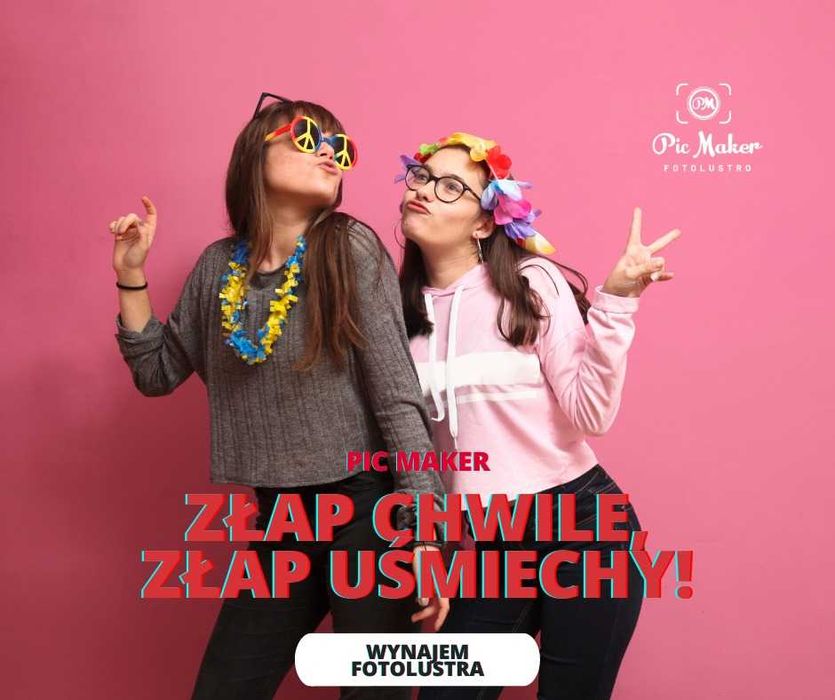 FOTOBUDKA FOTO BUDKA FOTOLUSTRO Nowoczesna atrakcja na twoim przyjęciu