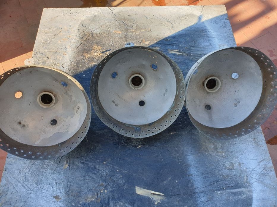 Candeeiros antigos de loja