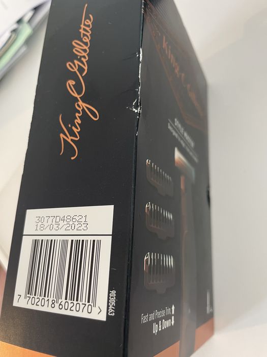 Máquina Gillette com Garantia