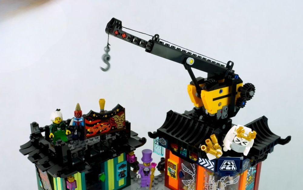 Klocki warsztaty w mieście ninjago na wzór 71837