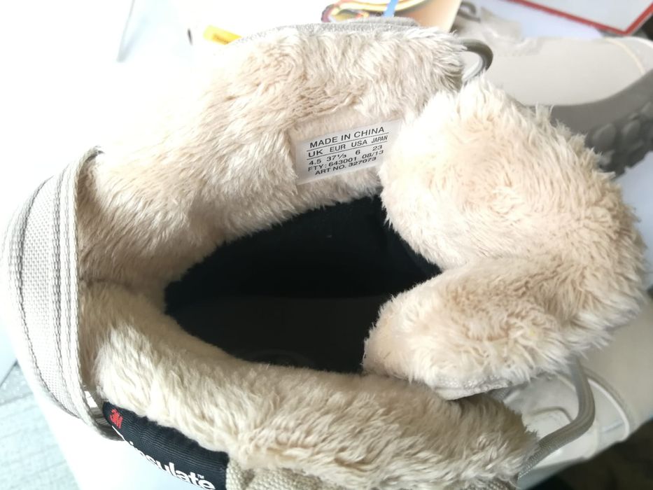 Buty zimowe ocieplane 3M r. 36 i 1/3 nowe!