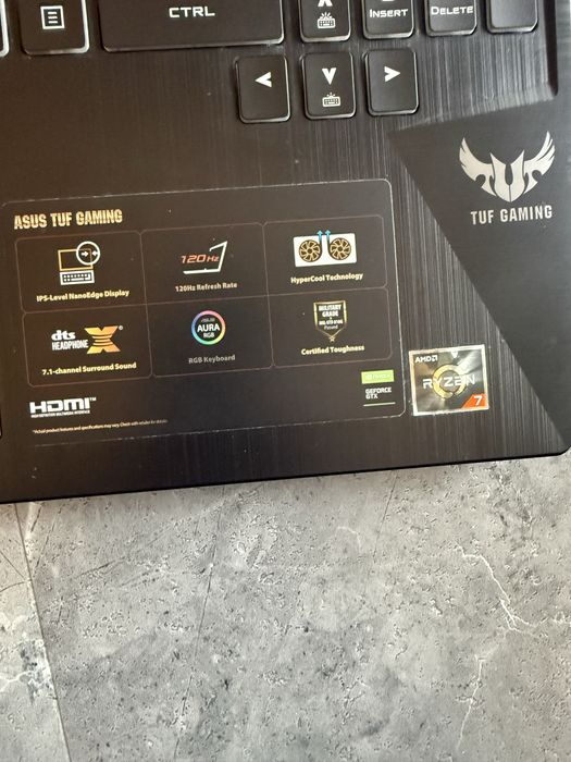 Laptop Asus Tuf gaming
