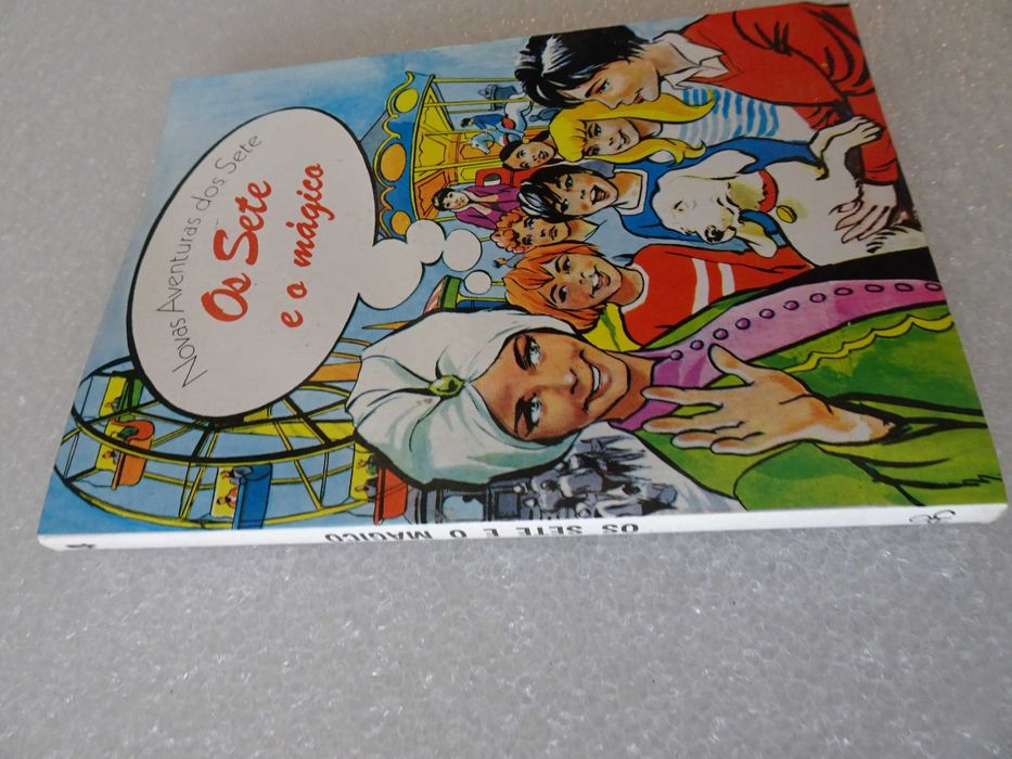 Livro Novas Aventuras dos Sete - Os sete e o mágico