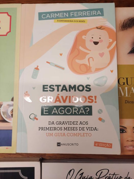 Livros de Culinária Saudável, Gravidez e Maquilhagem (Ana Bravo, Carmen Ferreira, etc.)