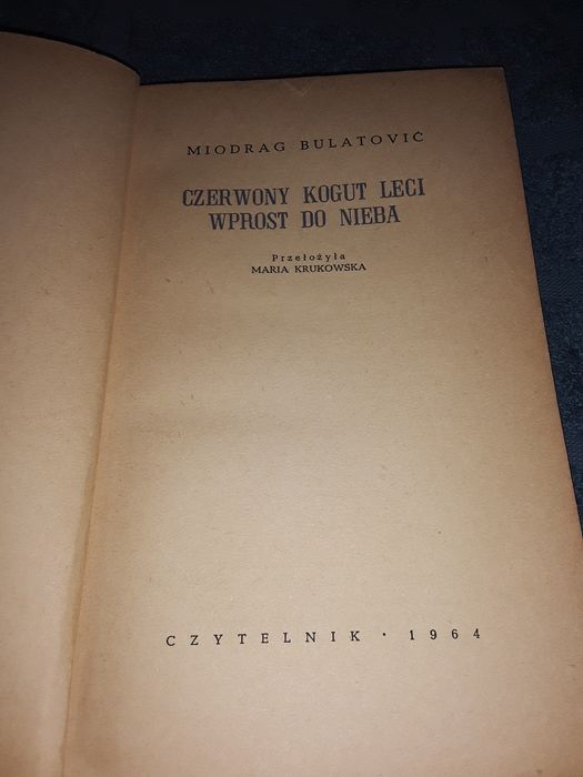 Czerwony kogut leci wprost do nieba miodrag bulatovic