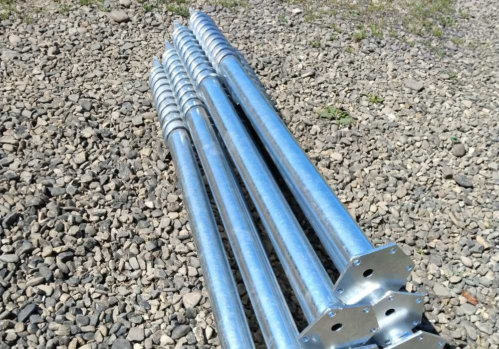 РОЗПРОДАЮ + Сваи винтовые гвинтові палі Геошурупи Сваї фундамент