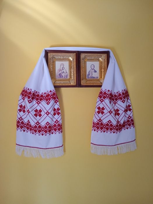 Вишитий рушник весільний, обрядовий, ручна робота