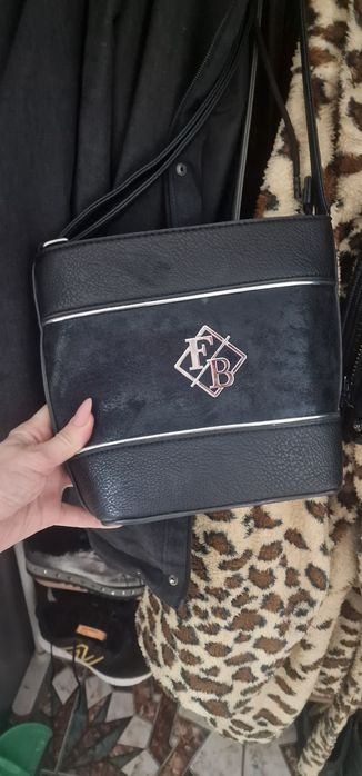 Сумка кожанная Fila