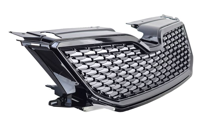 GRELHA DIANTEIRA PRETO BRILHO PARA SKODA OCTAVIA 2012-2017