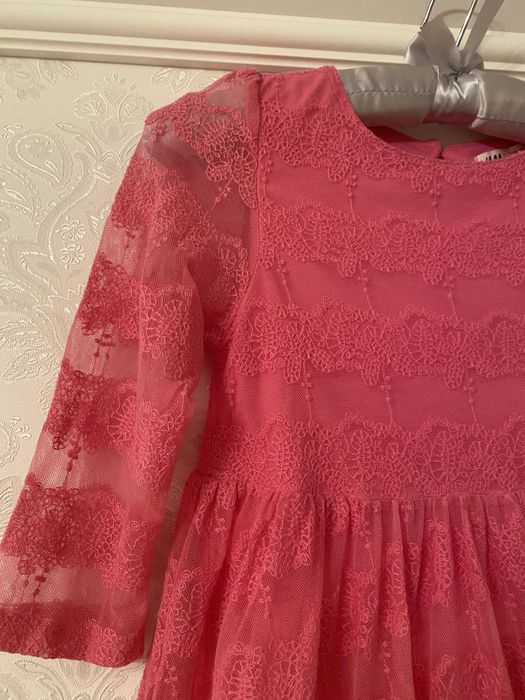 H&M  sukienka  haft tiul 6-8 lat Nowa