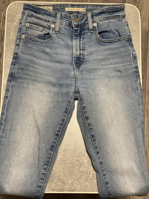Levi’s 721 жіночі джинси • W25 • High Rise Skinny • оригінал