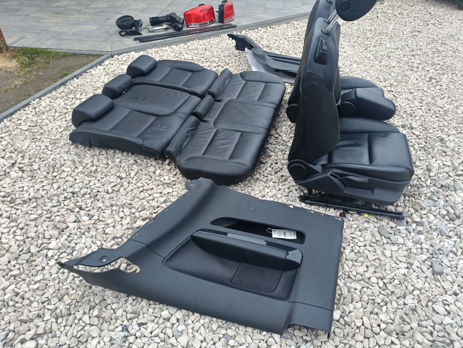 Audi a3 8p 3d komplet foteli skóry