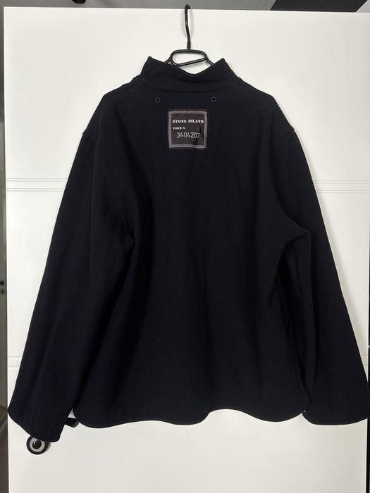 Kurtka wełninana męska Stone Island granatowa L