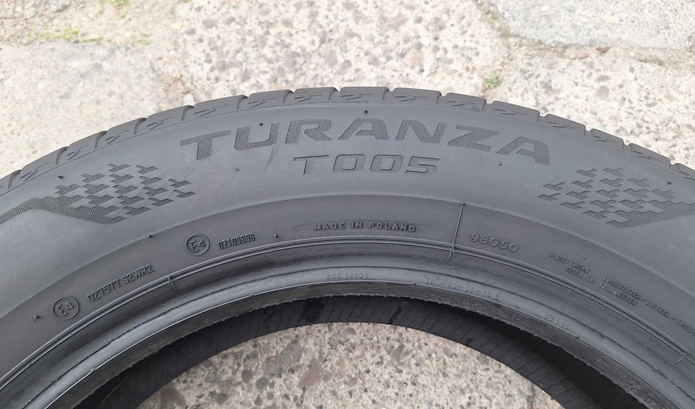Opony letnie 225 60 R18 Bridgestone - Stan Idealny !
