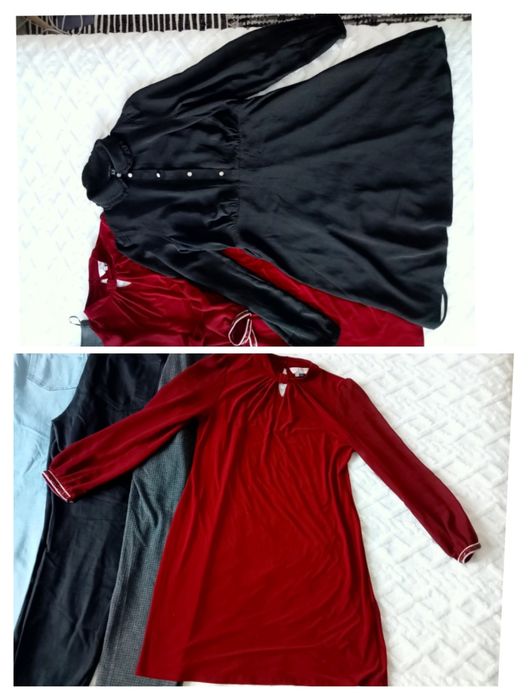 Пакет одягу М-Л або 12-14 джинси штани плаття светр кардиган блузка