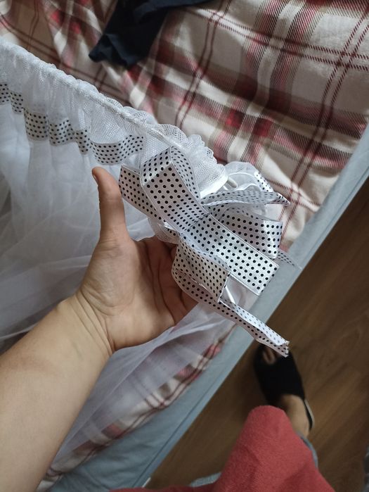 Baldachim do łóżeczka