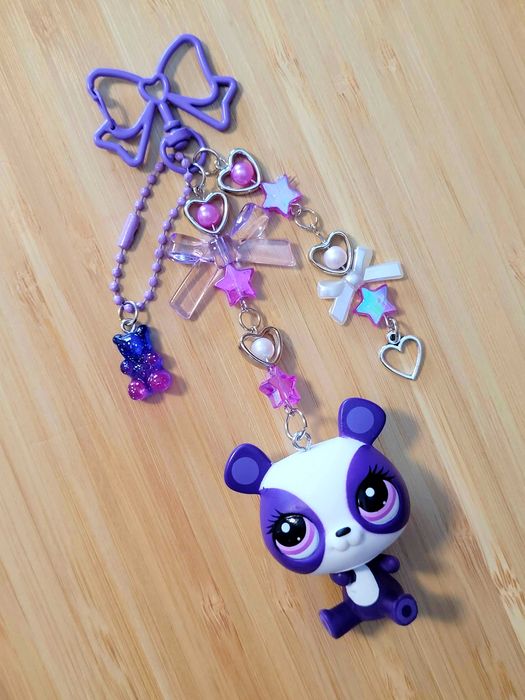 Brelok LPS Littlest Pet Shop BRELOCZEK niedźwiadek miś PANDA