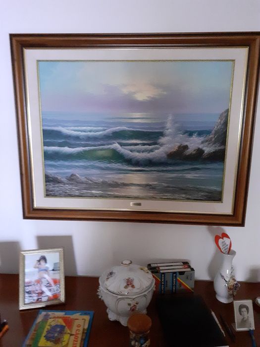 Quadro decoração Mar