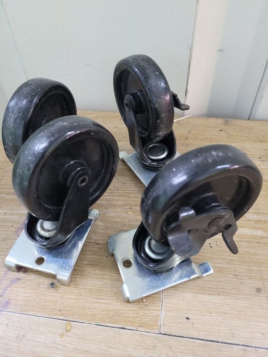 Conjunto de 4 Rodas para várias utilidades