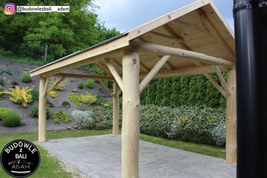 Altana, Altanka z Bala, Wiata garażowa z Bali (transport, montaż)