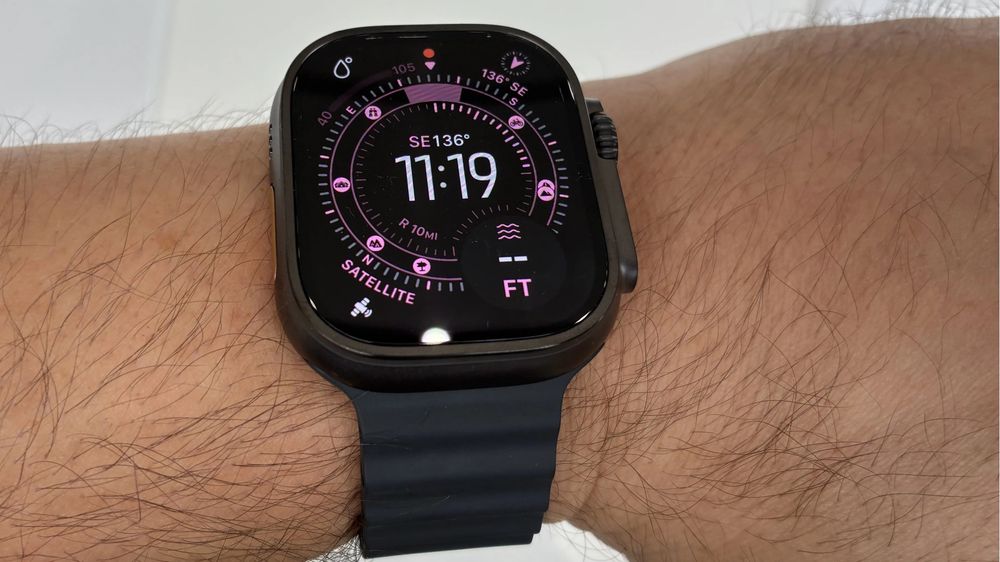 VApple Watch Ultra 3 preto igual a novo com fatura