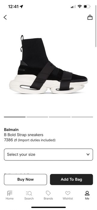 Balmain 40 oryginalne jak nowe  adidasy botki sneakersy