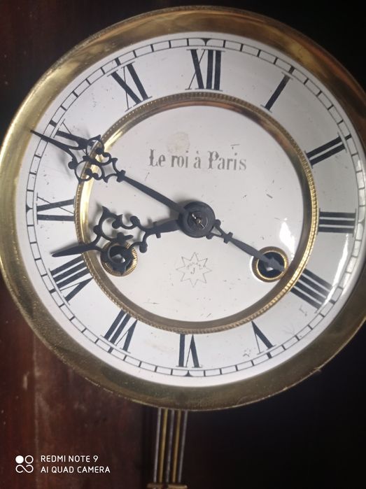 Przedwojenny zegar le roi a paris